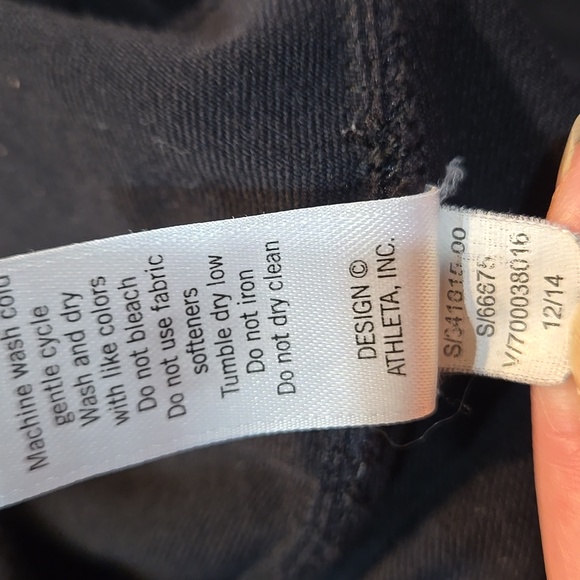 Athleta Metro Leggings Black Medium - Picture 10 of 10